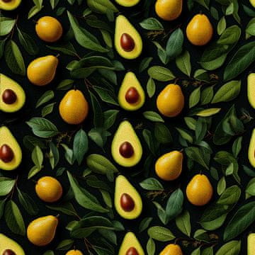 VANJSKI DEKOSTOFFE OXFORD - Motiv Obst | DX6534