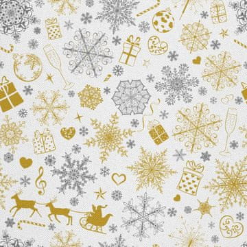 VANJSKI DEKOSTOFFE OXFORD - Motiv Weihnachtsferien | DX1938