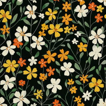 VANJSKI DEKOSTOFFE OXFORD - Motiv Frühling I DX7692
