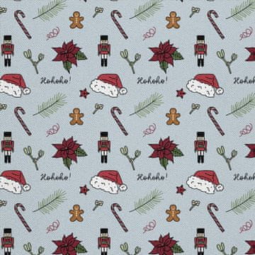 VANJSKI DEKOSTOFFE OXFORD - Motiv Weihnachtsferien | DX1933