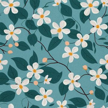 VANJSKI DEKOSTOFFE OXFORD - Motiv Frühling I DX7507