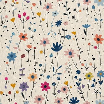 VANJSKI DEKOSTOFFE OXFORD - Motiv Frühling I DX7613