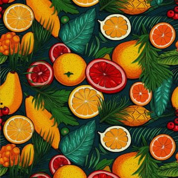 VANJSKI DEKOSTOFFE OXFORD - Motiv Obst | DX6606