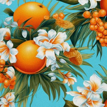 VANJSKI DEKOSTOFFE OXFORD - Motiv Obst | DX6261