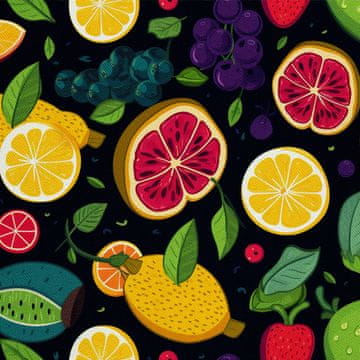 VANJSKI DEKOSTOFFE OXFORD - Motiv Obst | DX6326