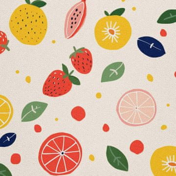 VANJSKI DEKOSTOFFE OXFORD - Motiv Obst | DX6278