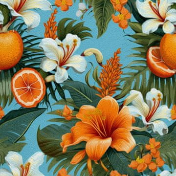 VANJSKI DEKOSTOFFE OXFORD - Motiv Obst | DX6484