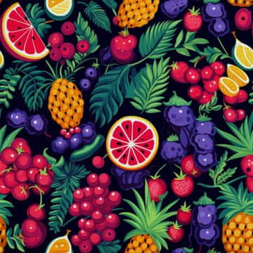 VANJSKI DEKOSTOFFE OXFORD - Motiv Obst | DX6799