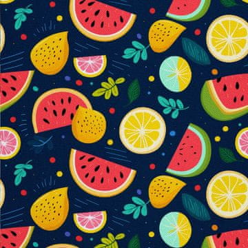 VANJSKI DEKOSTOFFE OXFORD - Motiv Obst | DX6504