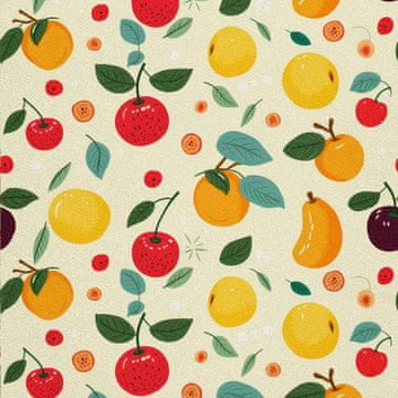 VANJSKI DEKOSTOFFE OXFORD - Motiv Obst | DX6429