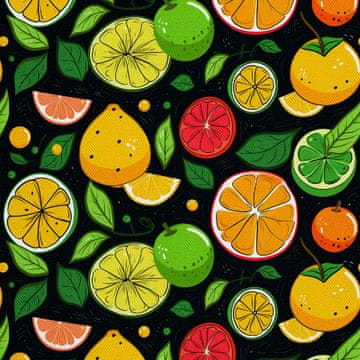 VANJSKI DEKOSTOFFE OXFORD - Motiv Obst | DX6494