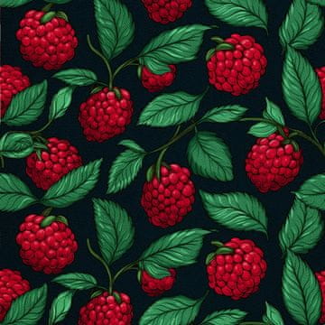 VANJSKI DEKOSTOFFE OXFORD - Motiv Obst | DX6627