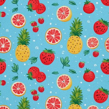 VANJSKI DEKOSTOFFE OXFORD - Motiv Obst | DX6316