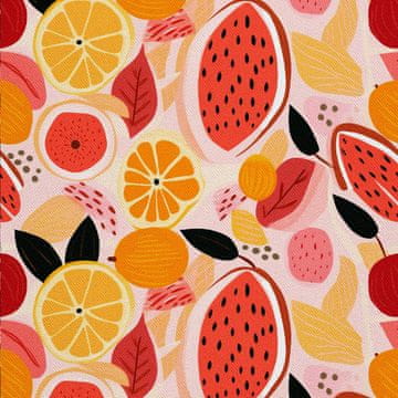 VANJSKI DEKOSTOFFE OXFORD - Motiv Obst | DX6955