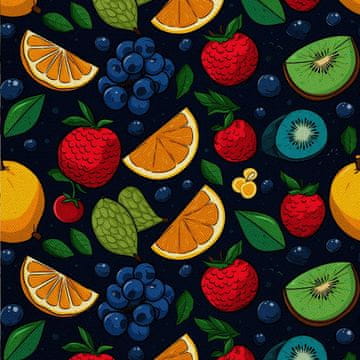 VANJSKI DEKOSTOFFE OXFORD - Motiv Obst | DX6503