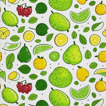 VANJSKI DEKOSTOFFE OXFORD - Motiv Obst | DX6806