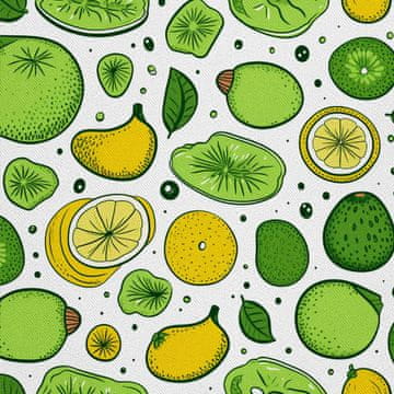 VANJSKI DEKOSTOFFE OXFORD - Motiv Obst | DX6857