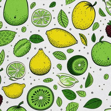 VANJSKI DEKOSTOFFE OXFORD - Motiv Obst | DX6304