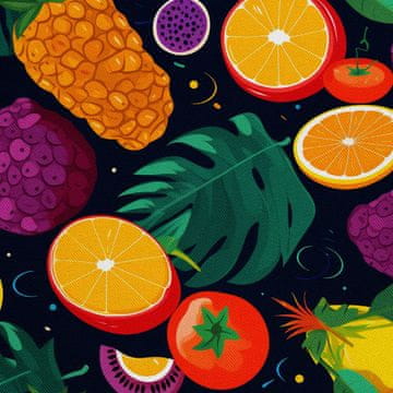 VANJSKI DEKOSTOFFE OXFORD - Motiv Obst | DX6245