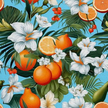 VANJSKI DEKOSTOFFE OXFORD - Motiv Obst | DX6543