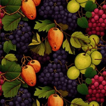 VANJSKI DEKOSTOFFE OXFORD - Motiv Obst | DX6946