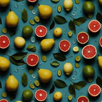 VANJSKI DEKOSTOFFE OXFORD - Motiv Obst | DX6792