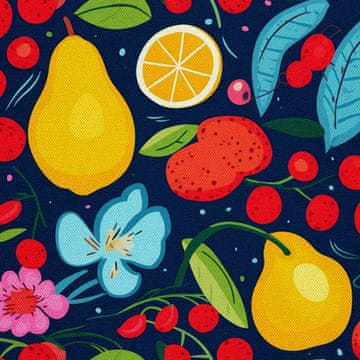 VANJSKI DEKOSTOFFE OXFORD - Motiv Obst | DX6204