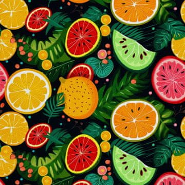 VANJSKI DEKOSTOFFE OXFORD - Motiv Obst | DX6935