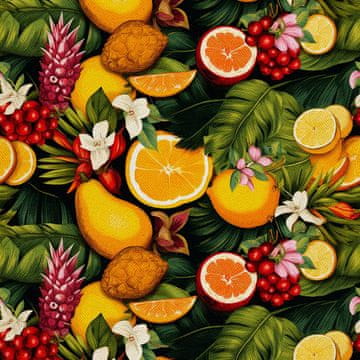 VANJSKI DEKOSTOFFE OXFORD - Motiv Obst | DX6498