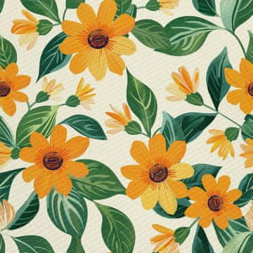 VANJSKI DEKOSTOFFE OXFORD - Motiv Sommer | DX8978