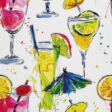 OUTDOOR DEKOSTOFFE OXFORD - Motiv Cocktail | DX8824