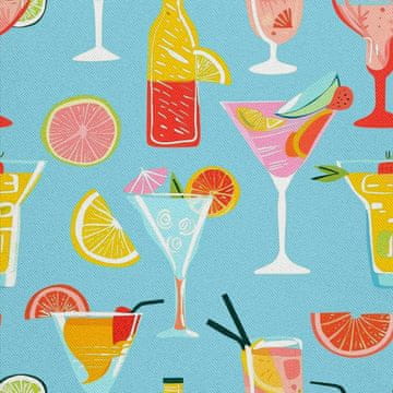 OUTDOOR DEKOSTOFFE OXFORD - Motiv Cocktail | DX8431