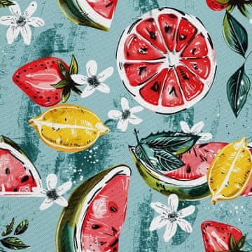 VANJSKI DEKOSTOFFE OXFORD - Motiv Sommer | DX9049