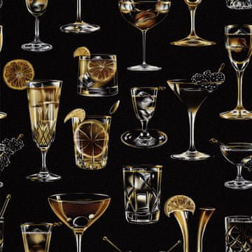 OUTDOOR DEKOSTOFFE OXFORD - Motiv Cocktail | DX8481