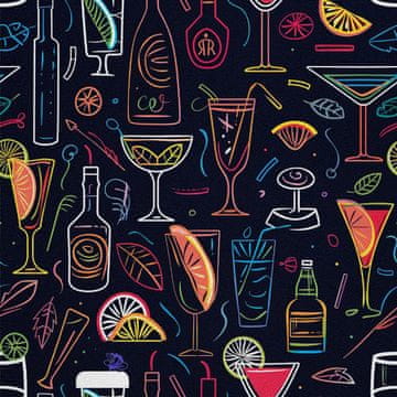OUTDOOR DEKOSTOFFE OXFORD - Motiv Cocktail | DX8749