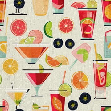 OUTDOOR DEKOSTOFFE OXFORD - Motiv Cocktail | DX8680
