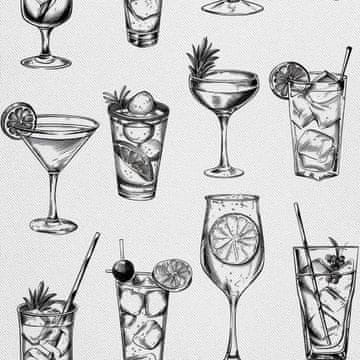 OUTDOOR DEKOSTOFFE OXFORD - Motiv Cocktail | DX8630