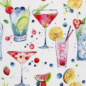 OUTDOOR DEKOSTOFFE OXFORD - Motiv Cocktail | DX8610