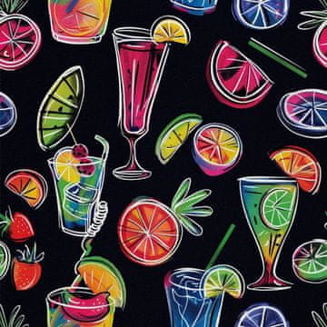 OUTDOOR DEKOSTOFFE OXFORD - Motiv Cocktail | DX8489