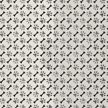 VANJSKI DEKOSTOFFE OXFORD - Motiv Hundepfoten 1 I DX009-1