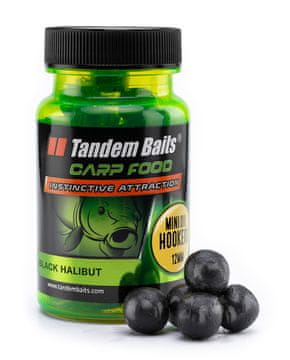 Carp Food Mini Oil Hookers - kuglice za udicu 12mm/50g Crni halibut