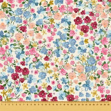 VANJSKI DEKOSTOFFE OXFORD - Motiv Feldblumen I DR038