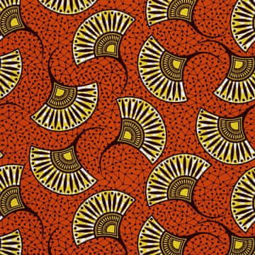OUTDOOR DEKOSTOFFE OXFORD - Motiv abstrakt afrikanisch