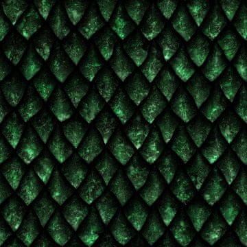 VANJSKI DEKOSTOFFE OXFORD - Motiv Drachenschuppen