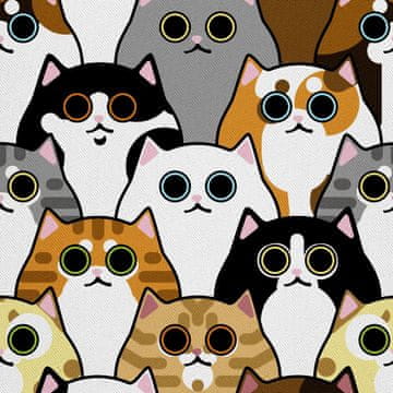 VANJSKI DEKOSTOFFE OXFORD - Motiv Katzen 2
