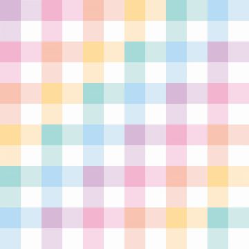 VANJSKI DEKOSTOFFE OXFORD - Motiv Regenbogen kariert I DR248