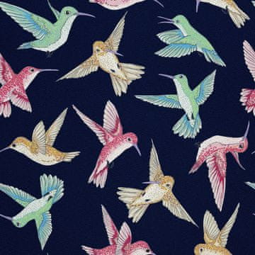 OUTDOOR DEKOSTOFFE OXFORD - Motiv rebele Kolibris