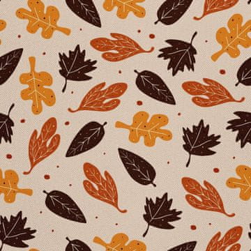 VANJSKI DEKOSTOFFE OXFORD - Motiv Herbstblätter 2