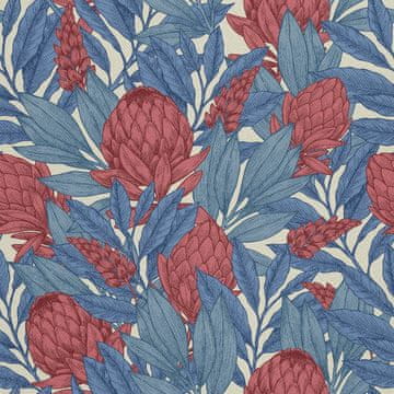 VANJSKI DEKOSTOFFE OXFORD - Motiv Protea-Blume