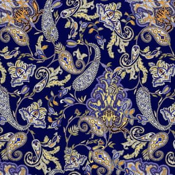 OUTDOOR DEKOSTOFFE OXFORD - Tradicionalni indijski motivi Muster 2